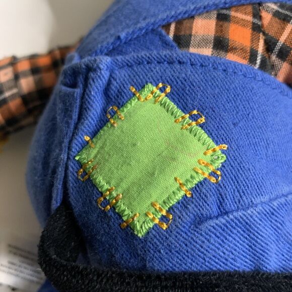 Mickey Mouse Scarecrow Plush Toy Disney Store Stuffed Animal Farmer Fall Autumn - Picture 6 of 12